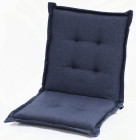 AKS Auflage für Niederlehner Olefin royal blue (52,5+45,5)x50x6 cm