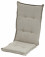 AKS Auflage für Hochlehner Olefin royal beige (70+46)x46x6 cm