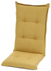 AKS Auflage für Hochlehner Olefin royal mustard (70+46)x46x6 cm