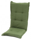 AKS Auflage für Hochlehner Olefin royal green (70+46)x46x6 cm