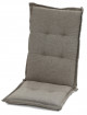 AKS Auflage für Hochlehner Olefin royal brown (70+46)x46x6 cm