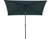 AKS Venezia Sonnenschirm grau 210x140x235 cm