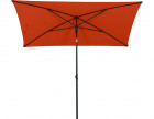 AKS Venezia Sonnenschirm Stahl Polyester terracotta 210x140x235 cm