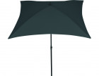 AKS Venezia Sonnenschirm Stahl Polyester grau 180x180x235 cm