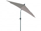 AKS Ibiza Kurbelschirm Aluminium Polyester taupe 250x250x232 cm