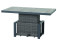 AKS Benedetto Lifttisch Polyrattan Keramik washed grey 130x75x47-71 cm