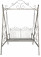 AKS Kentucky Hollywoodschaukel Eisen (Streckmetall) antik grau 147x90x215 cm