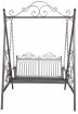 AKS Kentucky Hollywoodschaukel Eisen antik anthrazit 147x90x215 cm