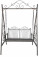 AKS Kentucky Hollywoodschaukel Eisen antik anthrazit 147x90x215 cm