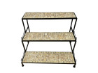 AKS Catania Regal Eisen (Streckmetall) braun 80x60x60 cm