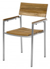 AKS Bray Diningsessel recyceltes Teakholz natur 53x55x86 cm