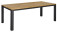 AKS Gibson Diningtisch anthrazit/natur 200x100x76cm
