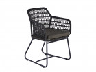 AKS Casina Sessel Aluminium charcoal Rope anthrazit 60x62x83 cm