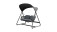 AKS Avola Loveseat Avola Double 190x132x200cm Rope und Kissen charcoal