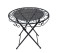 AKS Barone Bistrotisch Eisen (Streckmetall) Mosaik Tischplatte 70x34 cm