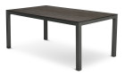 AKS Anson Diningtisch Aluminium charcoal Trespa Tischplatte Forest Grey 180x100x74 cm