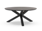 AKS Anson Diningtisch Aluminium charcoal Trespa Tischplatte Forest Grey 150 cm