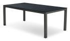 AKS Anson Diningtisch Aluminium charcoal Trespa Tischplatte Graphit 220x100x74cm