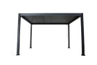 AKS Messina Pavillon 3x4m Gestell Aluminium /Lamellen Stahl