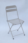 AKS Nancy Klappstuhl 41x52x84 cm Metall beige