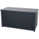 AKS Kissenbox Aluminium Textilen dunkelgrau 135x59x75 cm