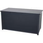 AKS Kissenbox Aluminium Textilen dunkelgrau 181x79x75 cm