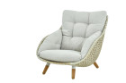 AKS Alba Loungesessel Geflecht beigemix 102,5x110,x95 cm