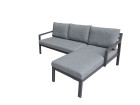 AKS Columbia Loungeset 2-teilig charcoal