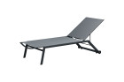 AKS Manerba Sonnenliege Aluminium charcoal Textilene charcoal