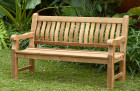 AKS Westerland Sitzbank Teakholz natur 165x75x102 cm