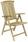 AKS Bardolino Klappsessel ECO Teakholz natur 73x57x104 cm