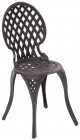 AKS Bristol Bistrostuhl Aluminiumguss bronze 46,8x9,3 cm