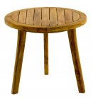 AKS Gibsy Hocker Teakholz natur 50x45 cm