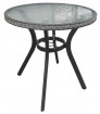 AKS Gomera Bistrotisch greywood 72x72 cm