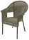 AKS Gomera Stapelsessel Aluminium Polyrattan Kunstoffgeflecht taupe