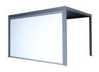 AKS Messina Pavillon Set mit Windschutz 3&4m