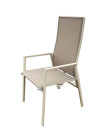AKS Mira Diningmovesessel creme/beige Aluarm