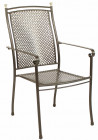 AKS Rexia Stapelsessel Stahl grau 69x57x104 cm