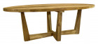 AKS Venezuela Diningtisch recyceltes Teakholz natur 220x100x75 cm