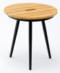 AKS Ward Beistelltisch schwarz natur 44 cm